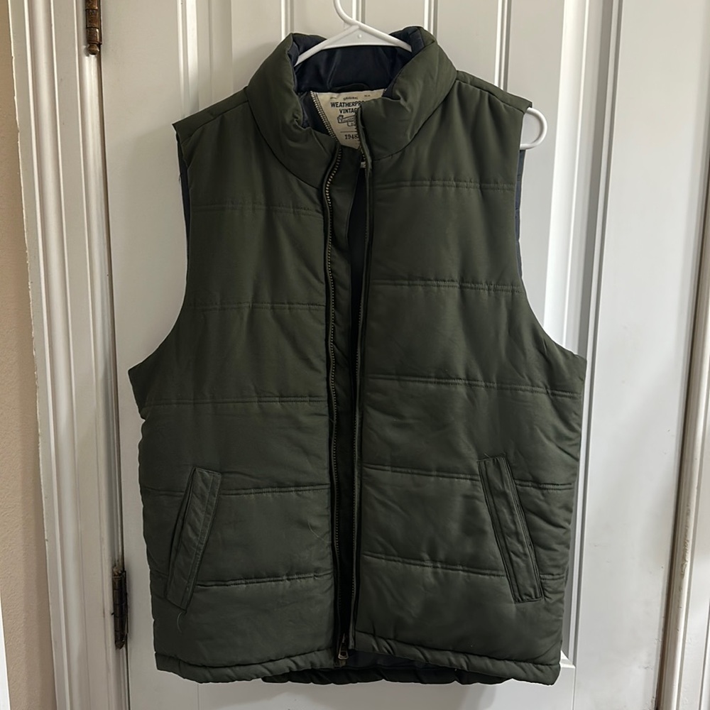NWOT Green Vest